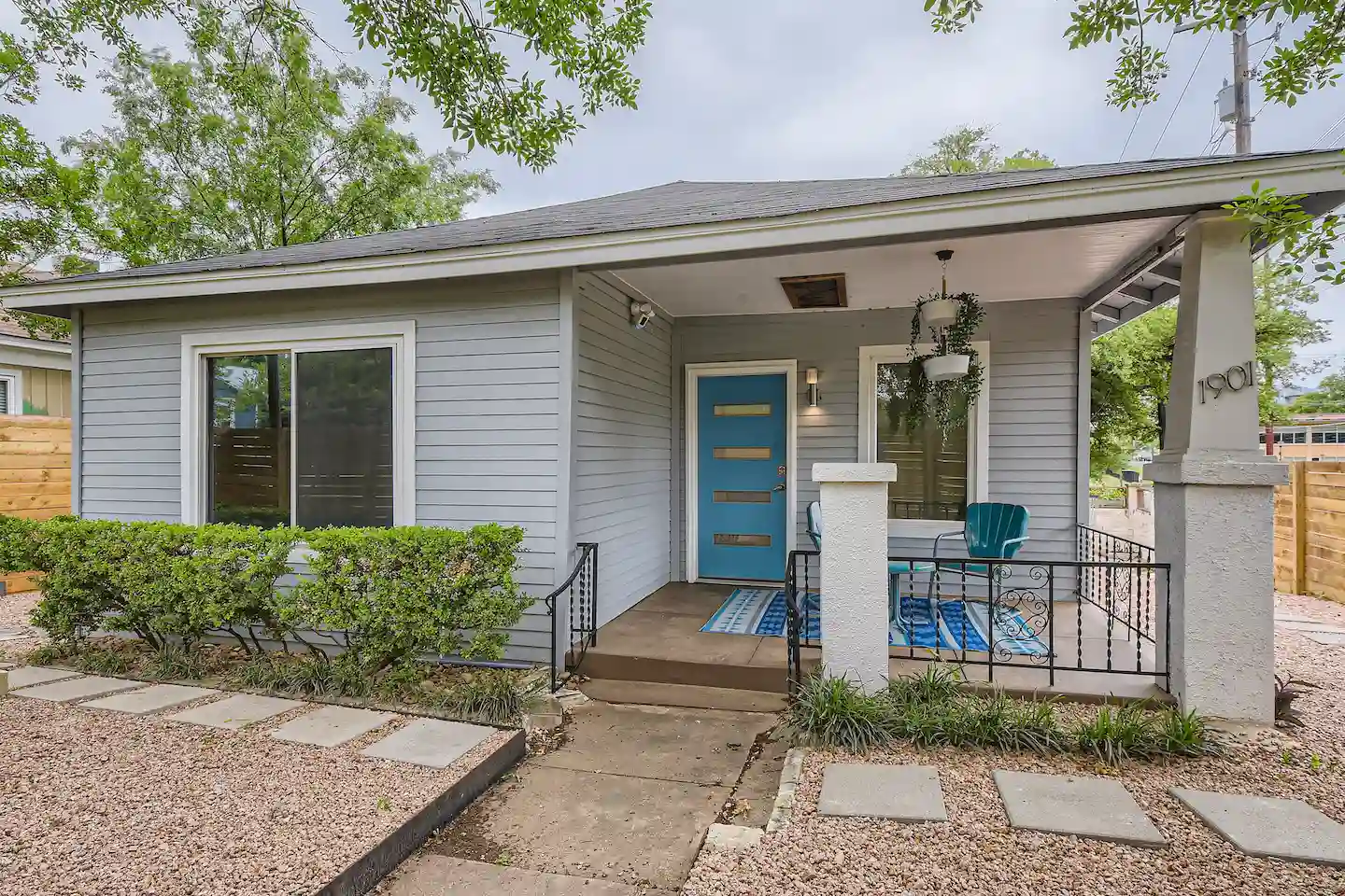 Local Expertise: Why Property Managers Based in Austin Are Your Best Choice 2 Patio outside of Austin vacation rental.